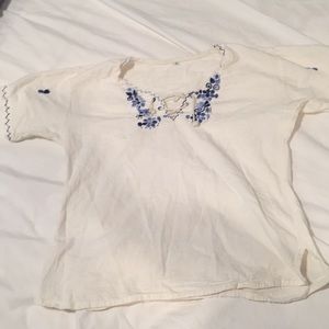 Vintage floral top